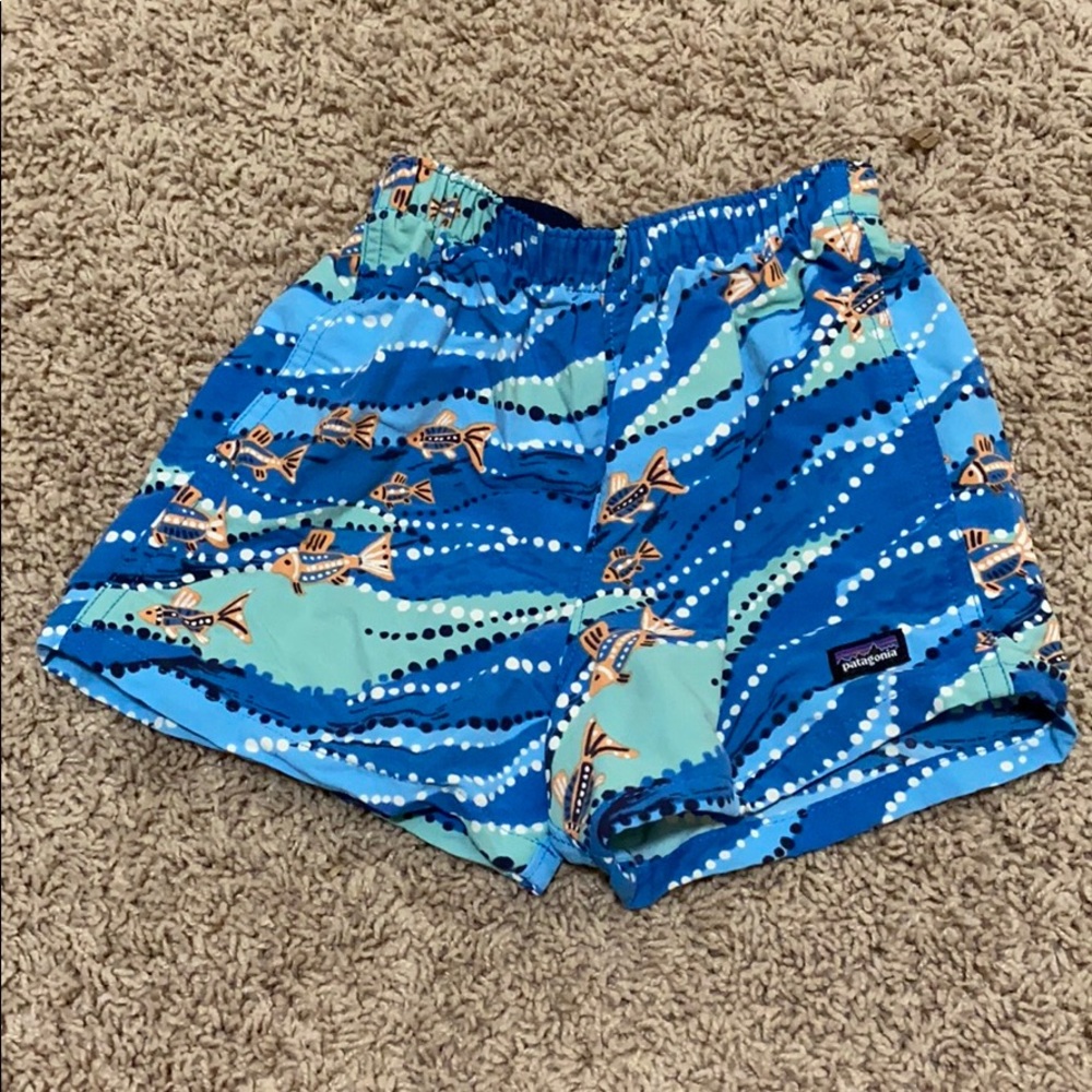 2T Patagonia swim trunks